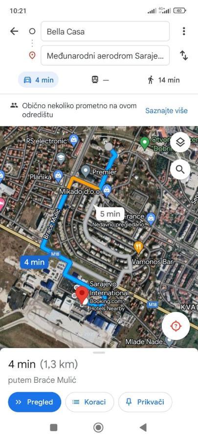 Apartment Bella Casa Free Parking Сараєво Екстер'єр фото
